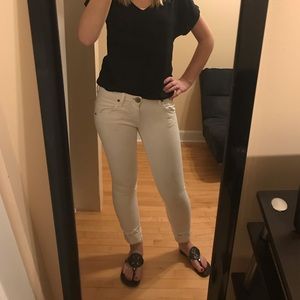 SOLD White Hudson Jeans